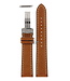 Armani Armani AR-5324 bracelet de montre en cuir marron 20 mm