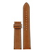 Cinturino per orologio AR5324 Emporio Armani cinturino in pelle marrone 20mm - senza chiusura