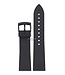 Bracelet de montre AR0584 Emporio Armani bracelet en sillicon noir avec boucle noire