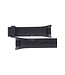 Uhrenarmband AR0800 / AR0801 Emporio Armani schwarzes Sillikonband 24mm