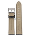 Watch Band AR4206 Emporio Armani Meccanico gray leather strap 22mm