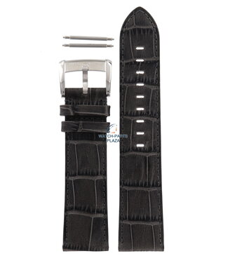 Armani Armani AR-4206 watch band gray leather 22 mm