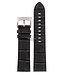 Uhrenarmband AR4206 Emporio Armani Meccanico graues Lederarmband 22mm