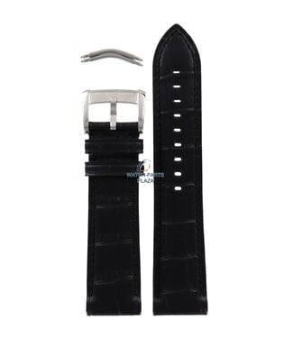 Armani Armani AR 4608 / 4622 watch band black leather 22 mm