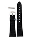 Horlogeband AR0284 / AR0292 Emporio Armani zwart lederen band 22 mm origineel