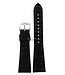 Banda de reloj AR0284 / AR0292 Emporio Armani correa de cuero negro 22 mm original