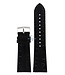 Uhrenarmband AR0263 / AR0342 Emporio Armani Carmelo schwarzes Lederarmband 24mm echt