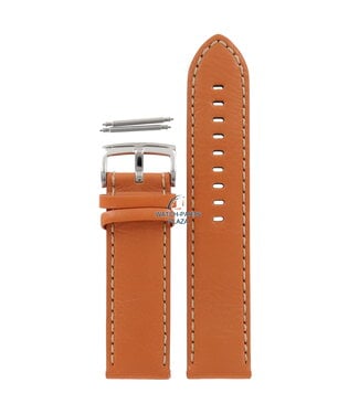 Armani Armani AR-5814 correa de reloj de cuero naranja 23 mm