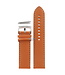 Uhrenarmband AR5814 Emporio Armani orange Lederband 23mm original XL-Serie