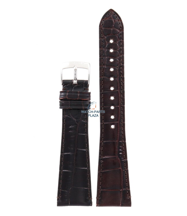 Watch Band AR0403 Emporio Armani Marco Medium brown leather strap 22mm original AR0490