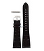 Horlogeband AR0285 Emporio Armani donkerbruin leren band 22 mm origineel