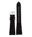 Cinturino per orologio AR0285 Emporio Armani cinturino in pelle marrone scuro 22mm originale