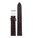 Armani Armani AR-0204 watch band dark brown leather 18 mm