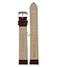 Correa de reloj AR0204 XL Emporio Armani correa de cuero genuino marrón 18 mm