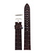 Watch Band AR0205 Emporio Armani dark brown embossed genuine leather strap 14mm