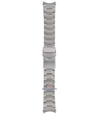 Seiko Faixa de relógio de aço inoxidável Seiko 300F1JM-L 22 mm 7S36 03C0