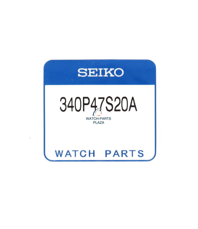 Vetro zaffiro Seiko 340P47S20A per Presage 6R15-03E0 e 6R24 / 6R27 - 00F0, 00G, 00H0, 00J0