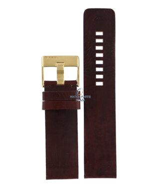 Diesel Diesel DZ-1025 watch band brown leather 26 mm