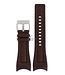 Watch Band Diesel DZ1095 brown leather strap 28mm original