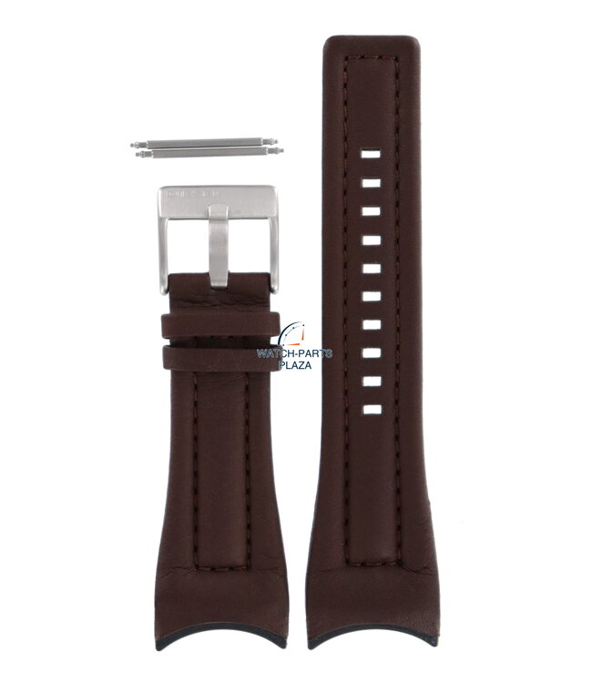 Watch Band Diesel DZ1095 brown leather strap 28mm original