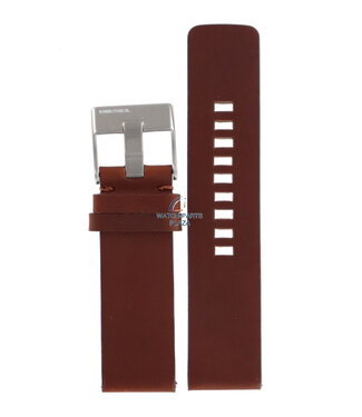 Diesel Diesel DZ-1075 watch band brown leather 24 mm