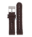Montre Bracelet Diesel DZ2148 Bracelet en cuir marron foncé 20mm original