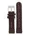 Montre Bracelet Diesel DZ2148 Bracelet en cuir marron foncé 20mm original
