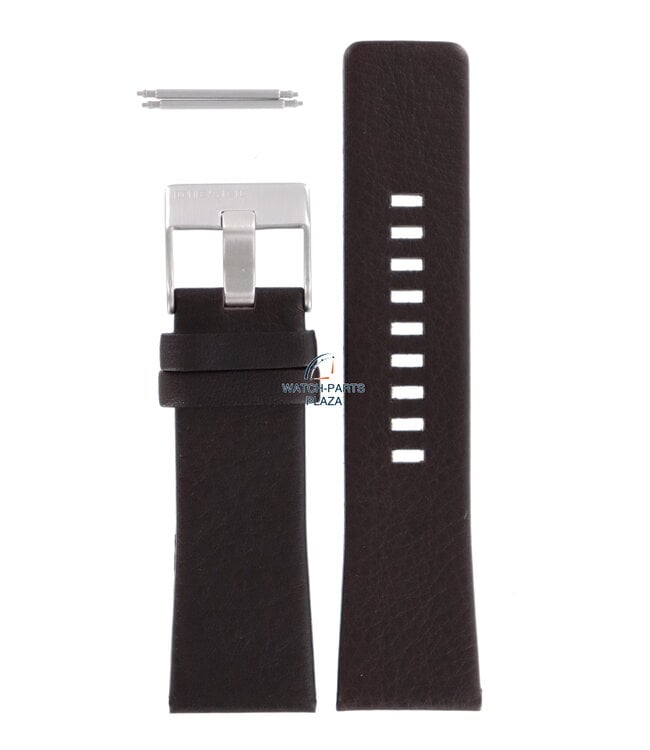 Watch Band Diesel DZ1206 dark brown leather strap 27mm original