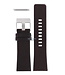 Assista Banda Diesel DZ1206 pulseira de couro marrom escuro 27mm original