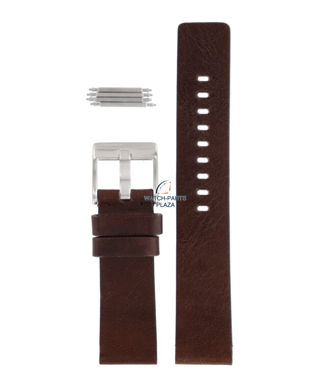 Assista Banda Diesel DZ2088 pulseira de couro marrom 26mm original