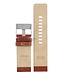 Watch Band Diesel DZ2137 light brown leather strap 26mm original