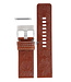 Assista Banda Diesel DZ2137 pulseira de couro marrom claro 26mm original