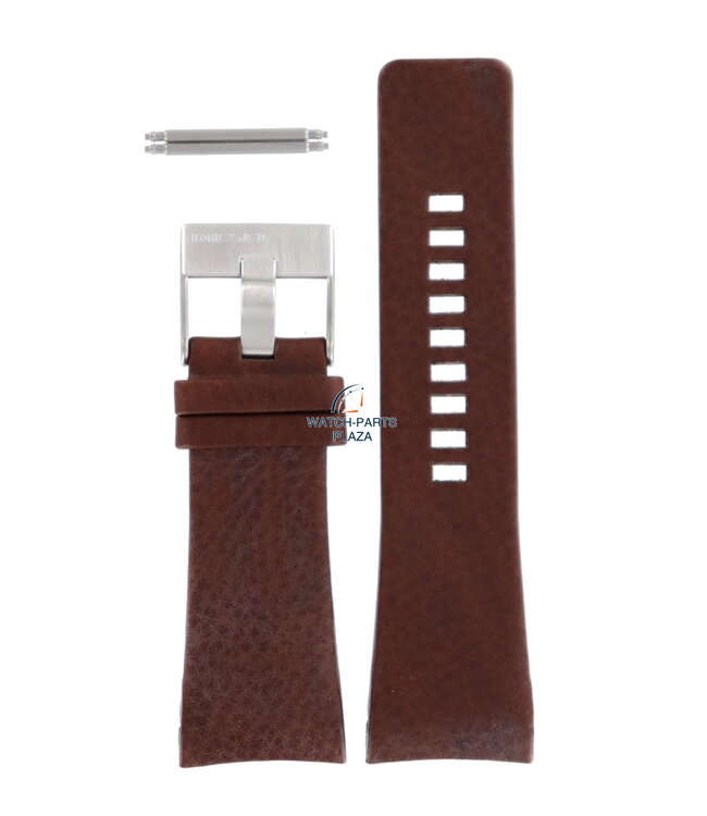 Watch Band Diesel DZ1317 brown leather strap 29mm original