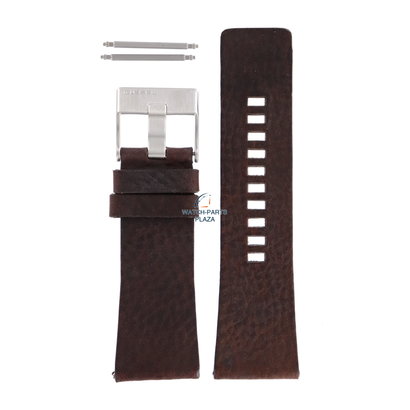 Diesel Horlogeband Diesel DZ1314 bruin leren band 29 mm origineel
