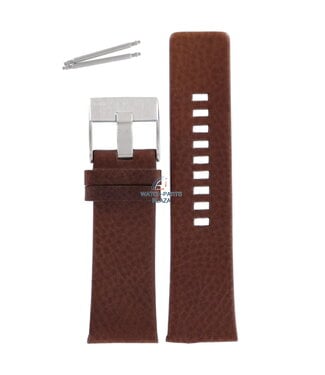 Diesel Diesel DZ-1293 watch band brown leather 27 mm