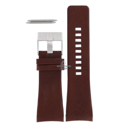 Diesel Horlogeband Diesel DZ1179 bruin lederen band 29mm origineel