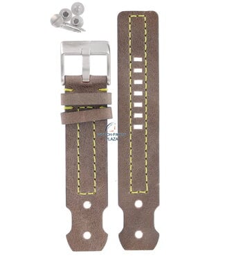 Diesel Diesel DZ-2115 watch band brown leather 22 mm