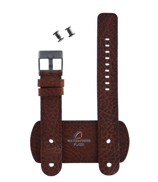 Diesel Diesel DZ-2080 watch band brown leather 20 mm