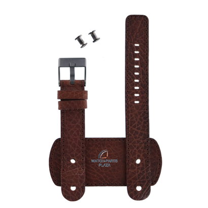 Diesel HorlogeBand Diesel DZ2080 bruine manchet lederen band 20 mm
