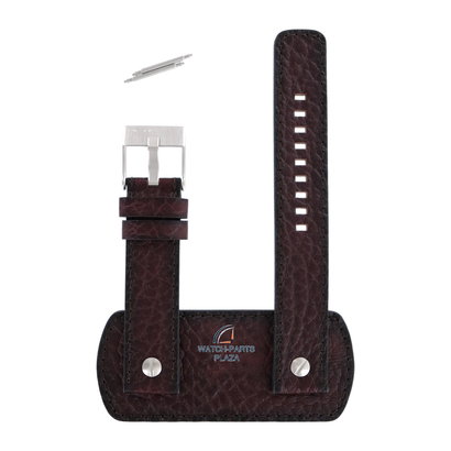 Diesel Watch Band Diesel DZ2022 brown cuff genuine leather strap 20mm DZ-2024