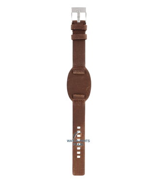 Diesel Diesel DZ-2034 watch band brown leather 18 mm