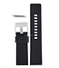 Watch Band Diesel DZ1147 black leather strap 25mm original