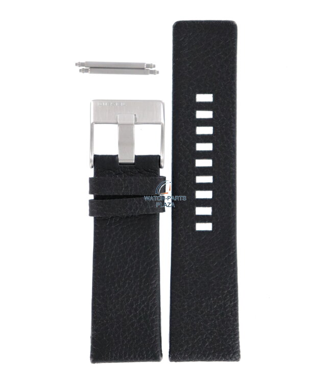 Watch Band Diesel DZ1117 black leather strap 26mm original