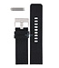 Montre Band Diesel DZ1024 bracelet en cuir noir 26mm de remplacement authentique