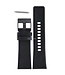 Banda de reloj Diesel DZ1657 correa de cuero negro 27 mm hebilla negra serie Master Chief
