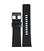 Watch Band Diesel DZ1657 black leather strap 27mm black buckle Master Chief series