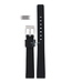 Diesel Diesel DZ-2074 watch band black leather 14 mm