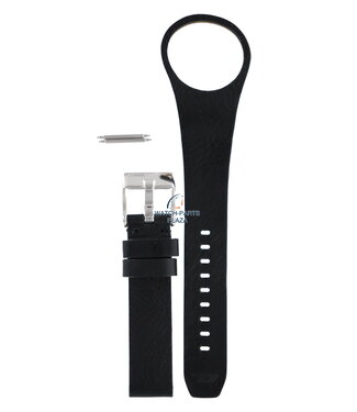 Diesel Diesel DZ-4001 watch band black leather 18 mm