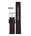 Horlogeband Diesel DZ2038 zwarte leren band 21 mm origineel DZ-2038