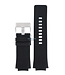 Horlogeband Diesel DZ1109 zwart lederen band 20 mm origineel